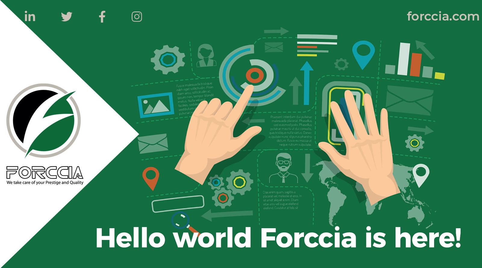 Hello world, Forccia is here